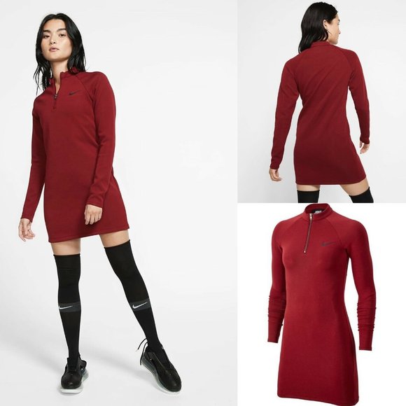 nike dress red